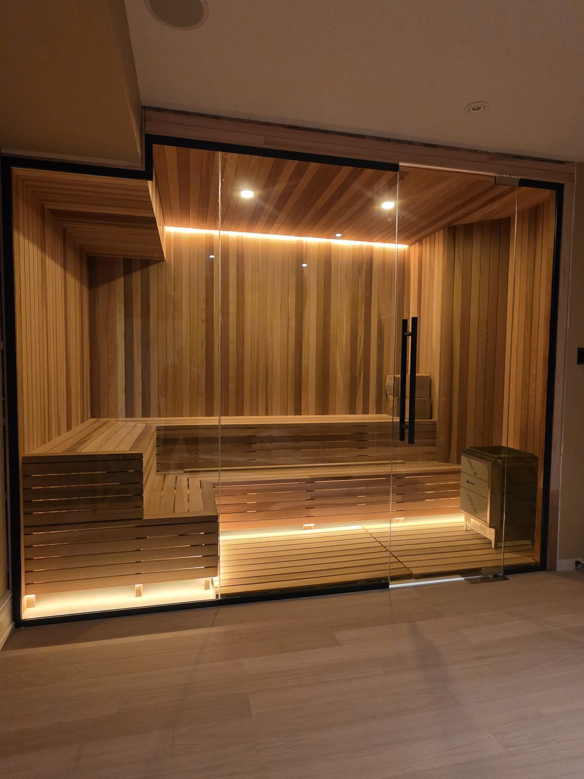 Frameless glass shower upgrade adding value to GTA home interior