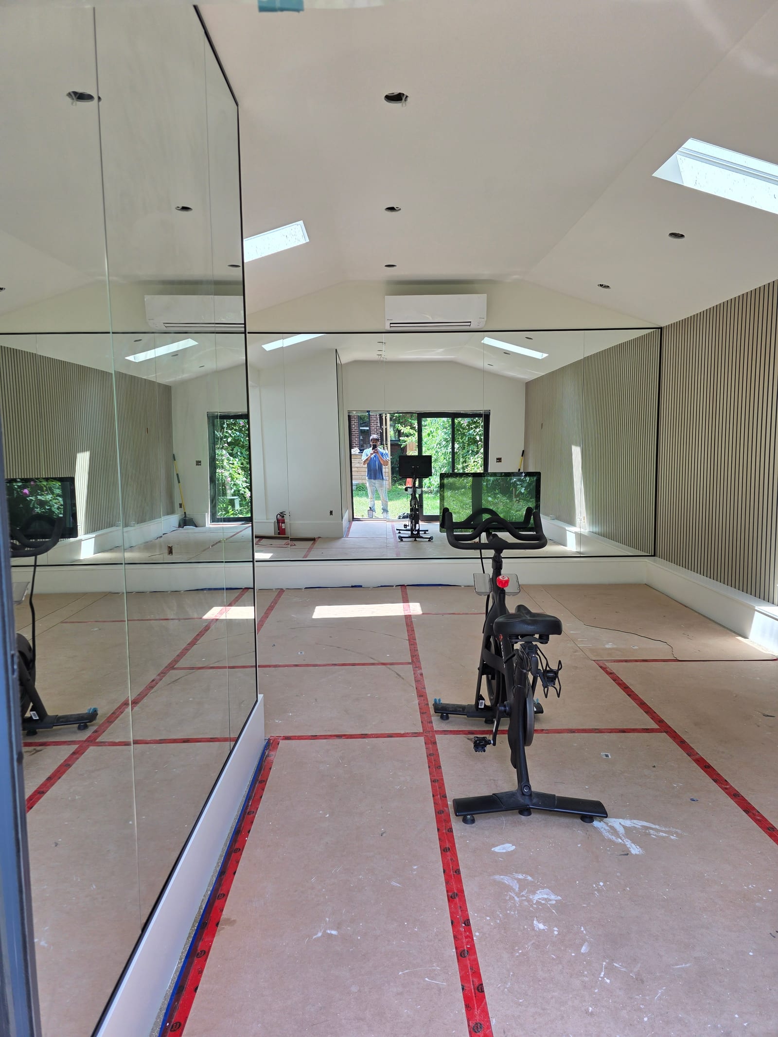 Custom dance studio wall mirrors — Built By Glass