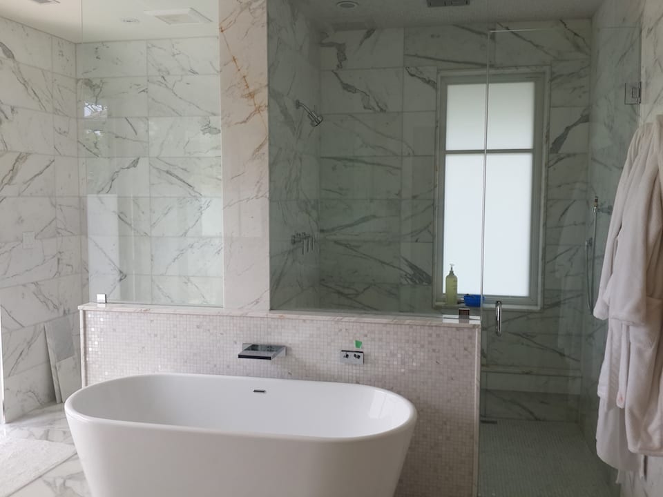 Frameless glass shower enclosure — Built By Glass