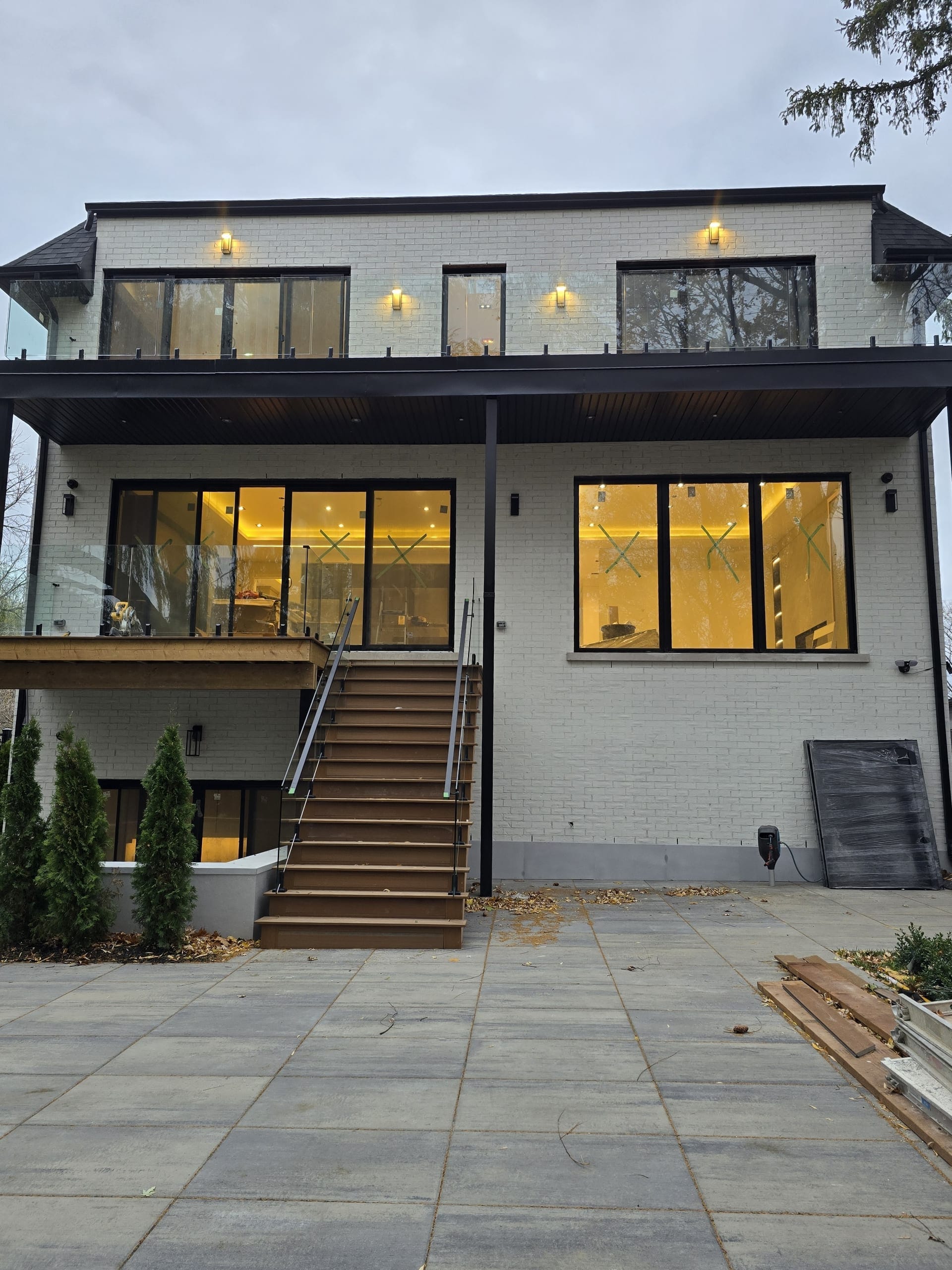 Custom frameless glass installation in Ajax — Built By Glass, Durham Region